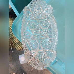 Antique Imperial Nucut Oblong Shape Bowl